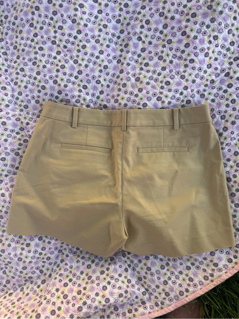 Michael Kors Tan Tailored Bermuda Shorts